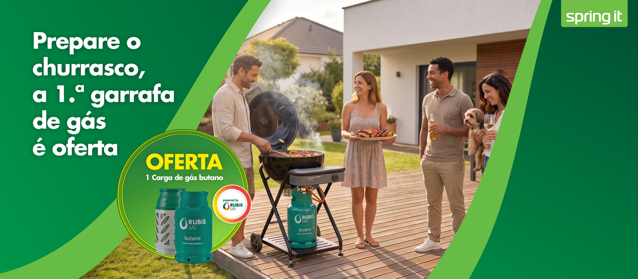 Campanha barbecues a gás